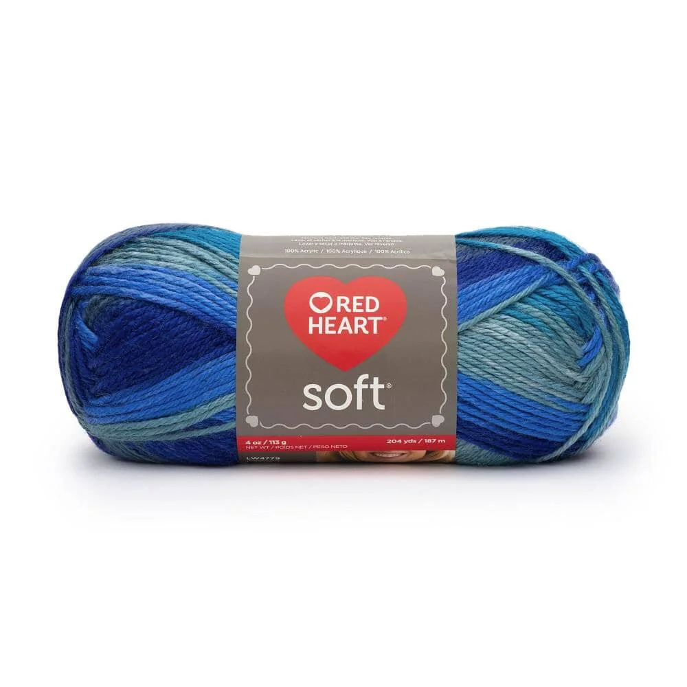 Elite Red Heart Soft Yarn Seaglass Green