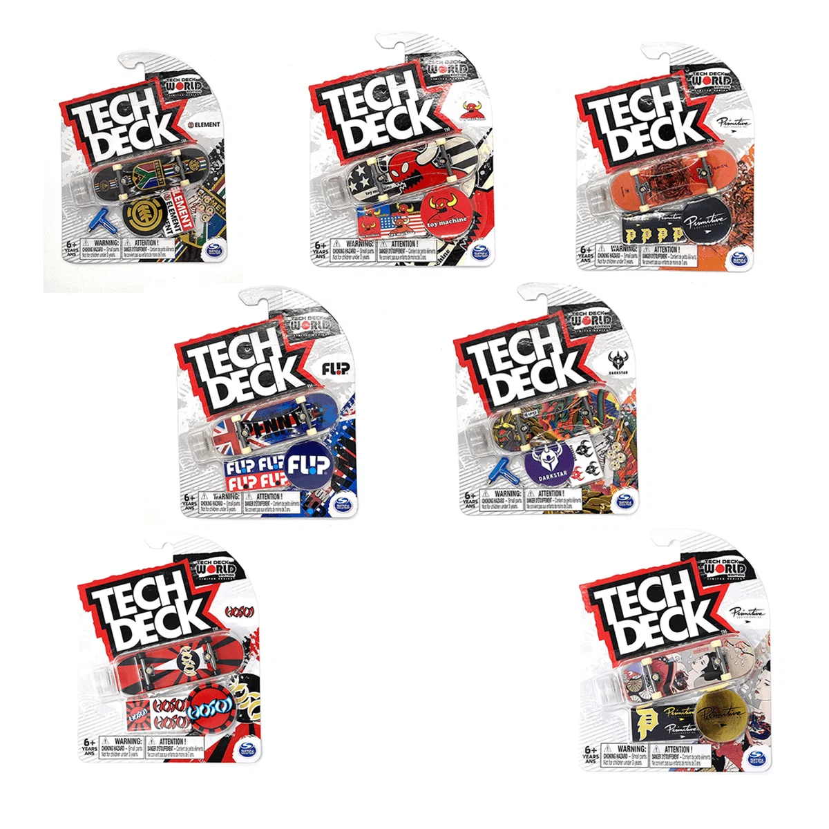 Durable Tech Deck Fingerboard 96mm Clean