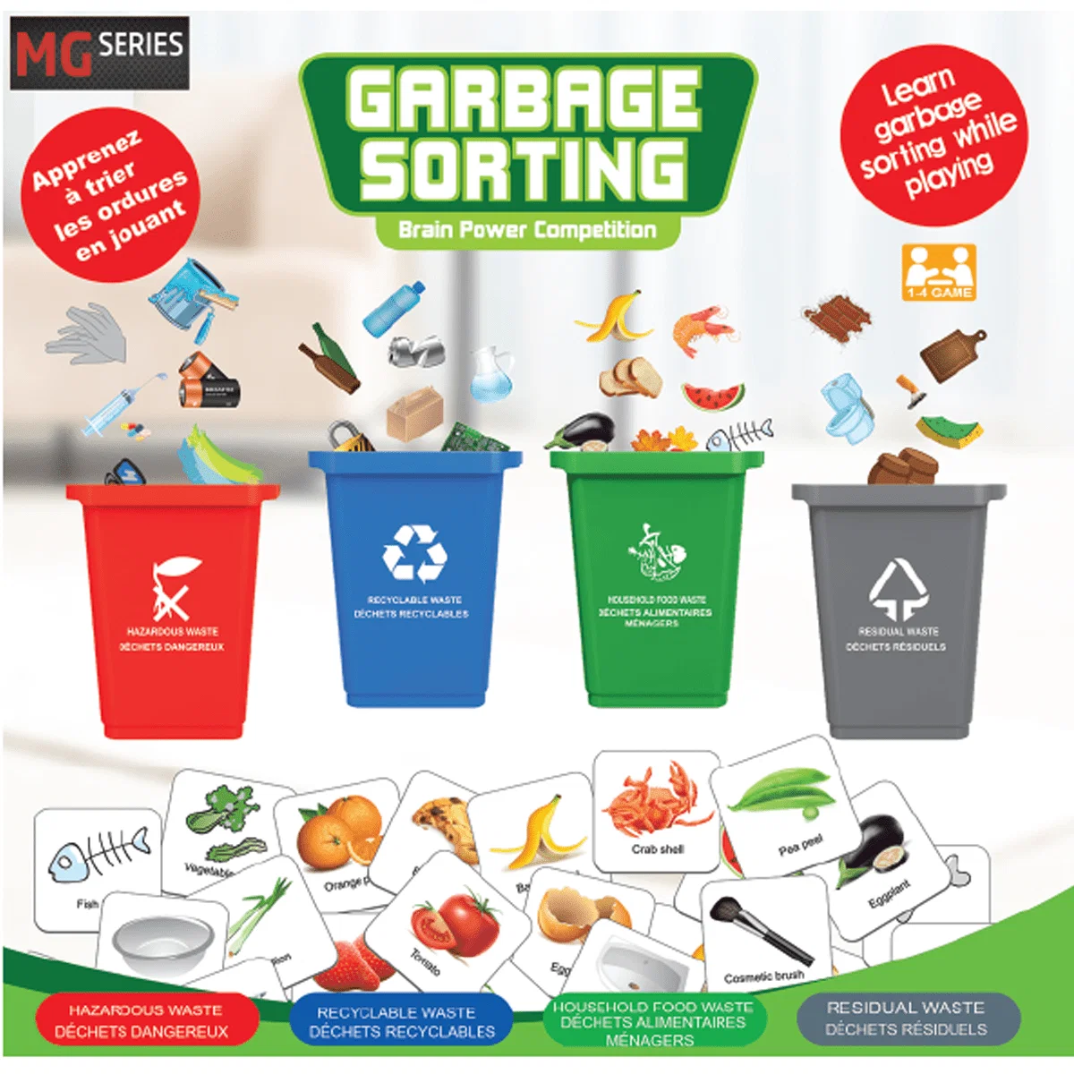 Powerful Recycaling Game Organic