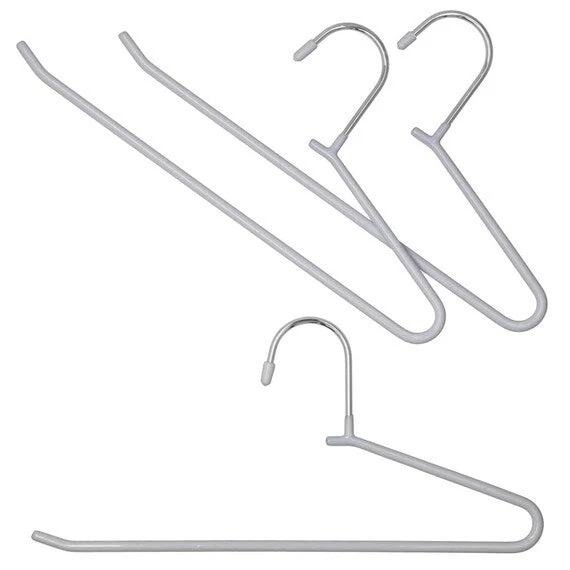 Secure NON-SLIP TROUSER HANGER LM01 GY 3P Verified