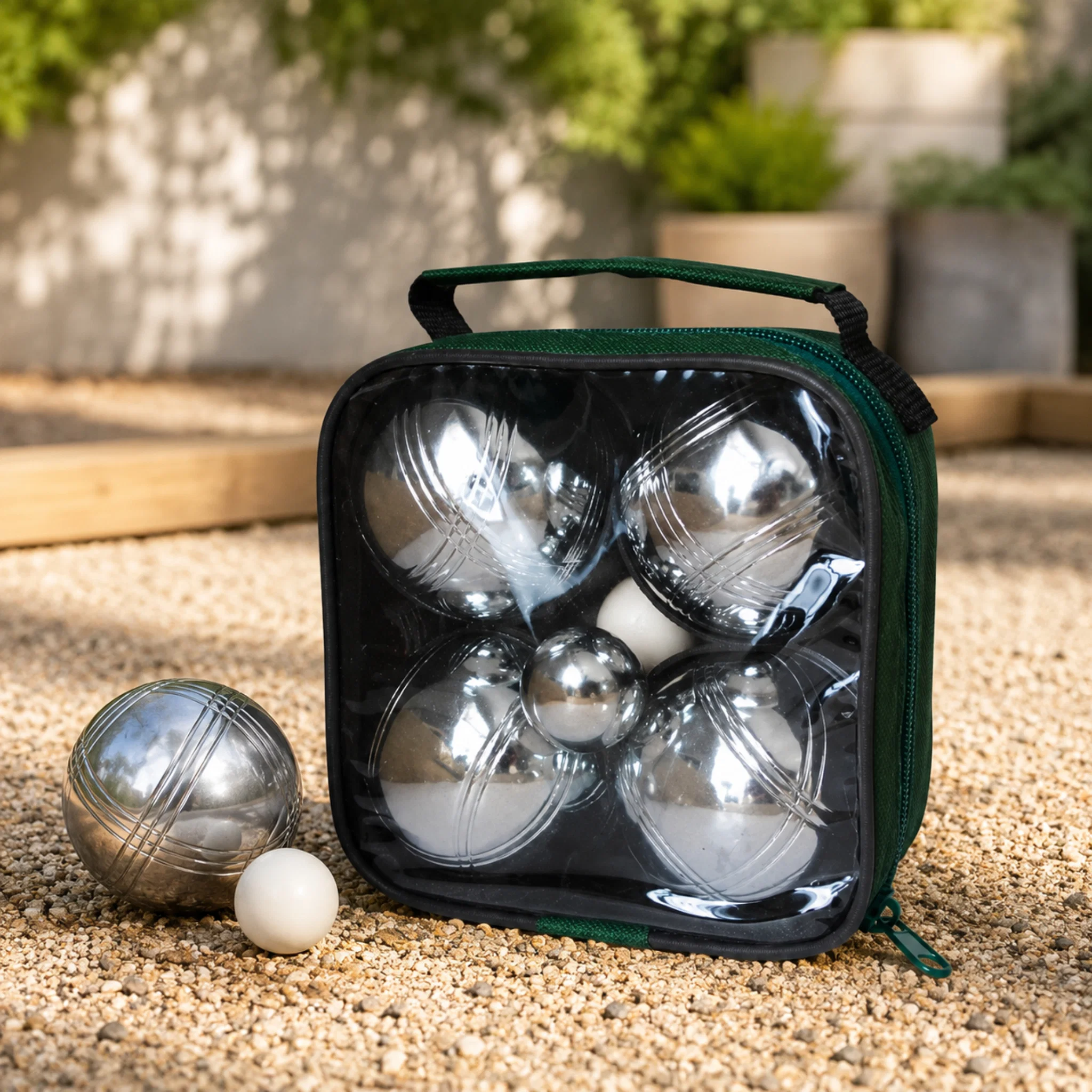 Sophisticated Pro Bocce Balls Set Of 4 Luxury