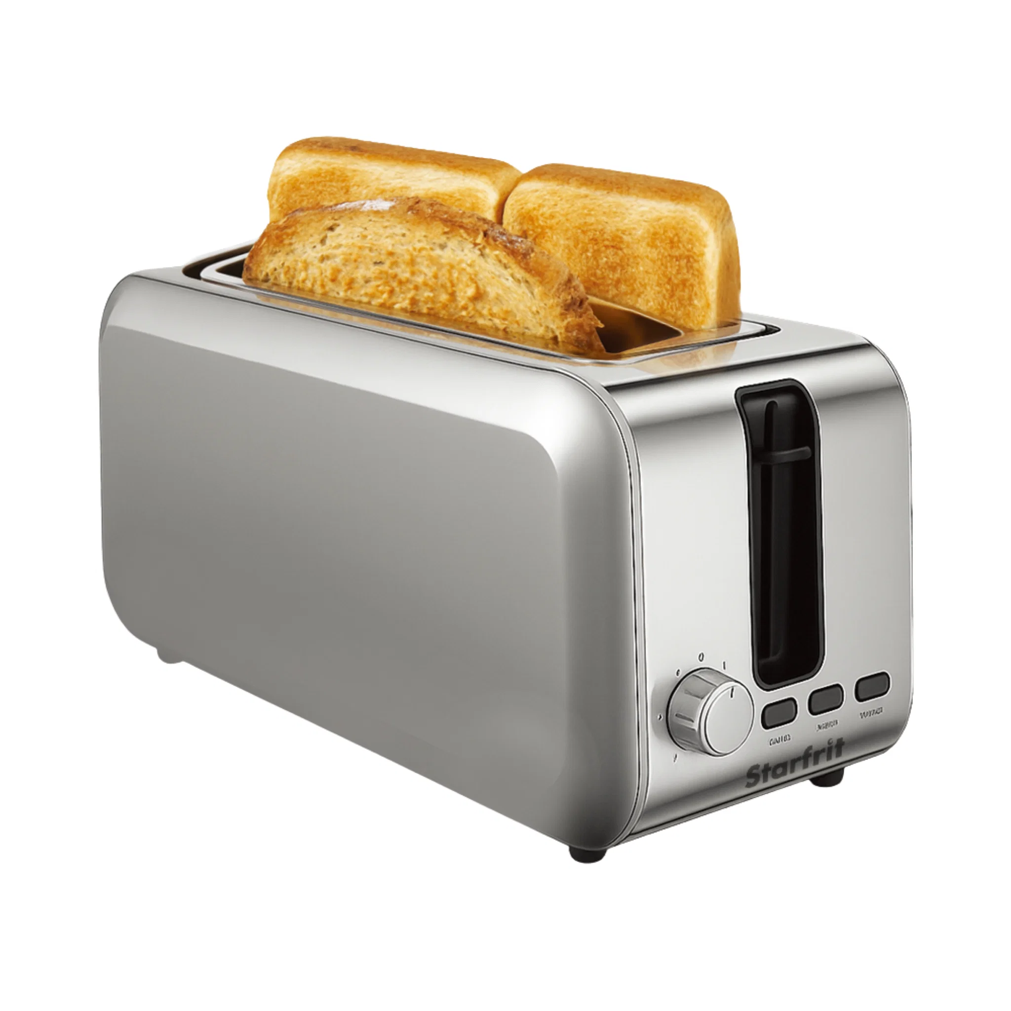 Powerful Starfrit – 2 Long Slots Toaster 1400W Traditional