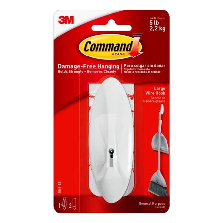 Carefully Designed COMMAND WIRE HOOK 5 High-End