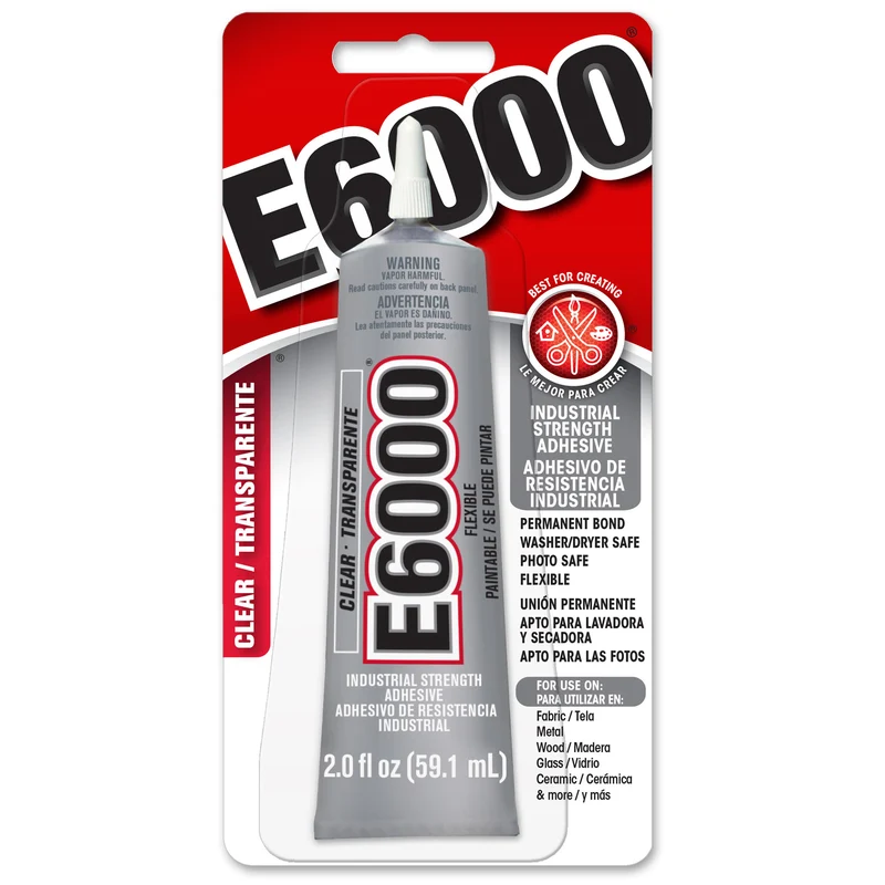 First-Class E6000 CLEAR ADHESIVE 2oz. Original Design