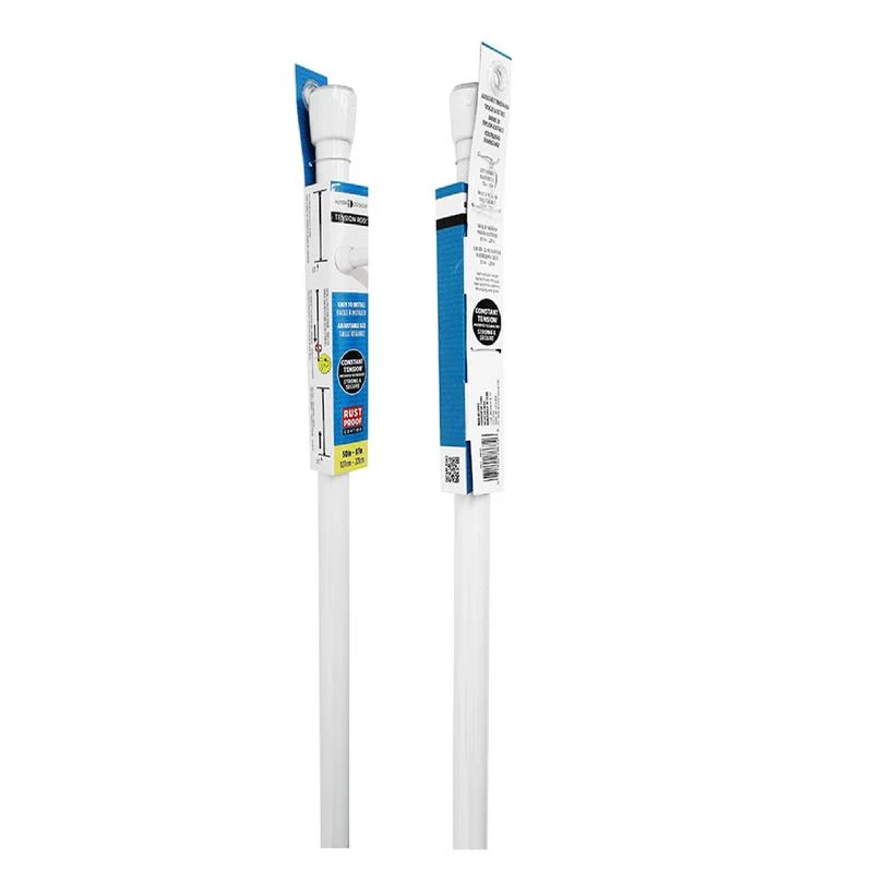 Innovative TENSION ROD 50-87 quot CAMEO WHT Premium