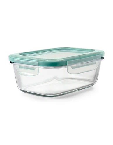 Innovative SNAP GLASS RECT CONTAINER 3.5C Pure