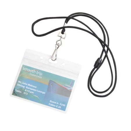 Clean ID LANYARD 2PK Fine Crafted