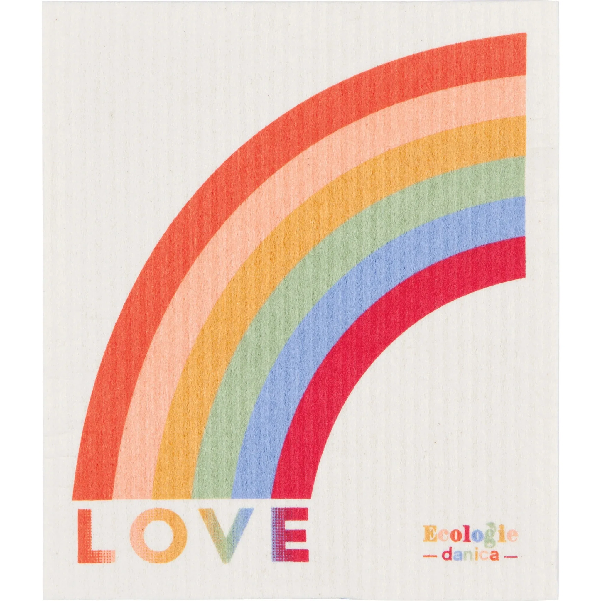 Crafted SWEDISH CLOTH LOVE IS LOVE Official