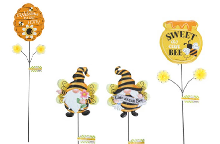 First-Class BEE GNOME GARDEN STAKE 24 quot Dependable