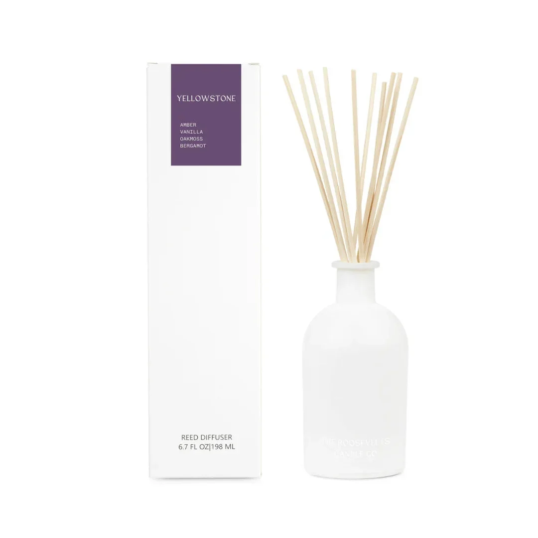 Minimalist Yellowstone Reed Diffuser Natural