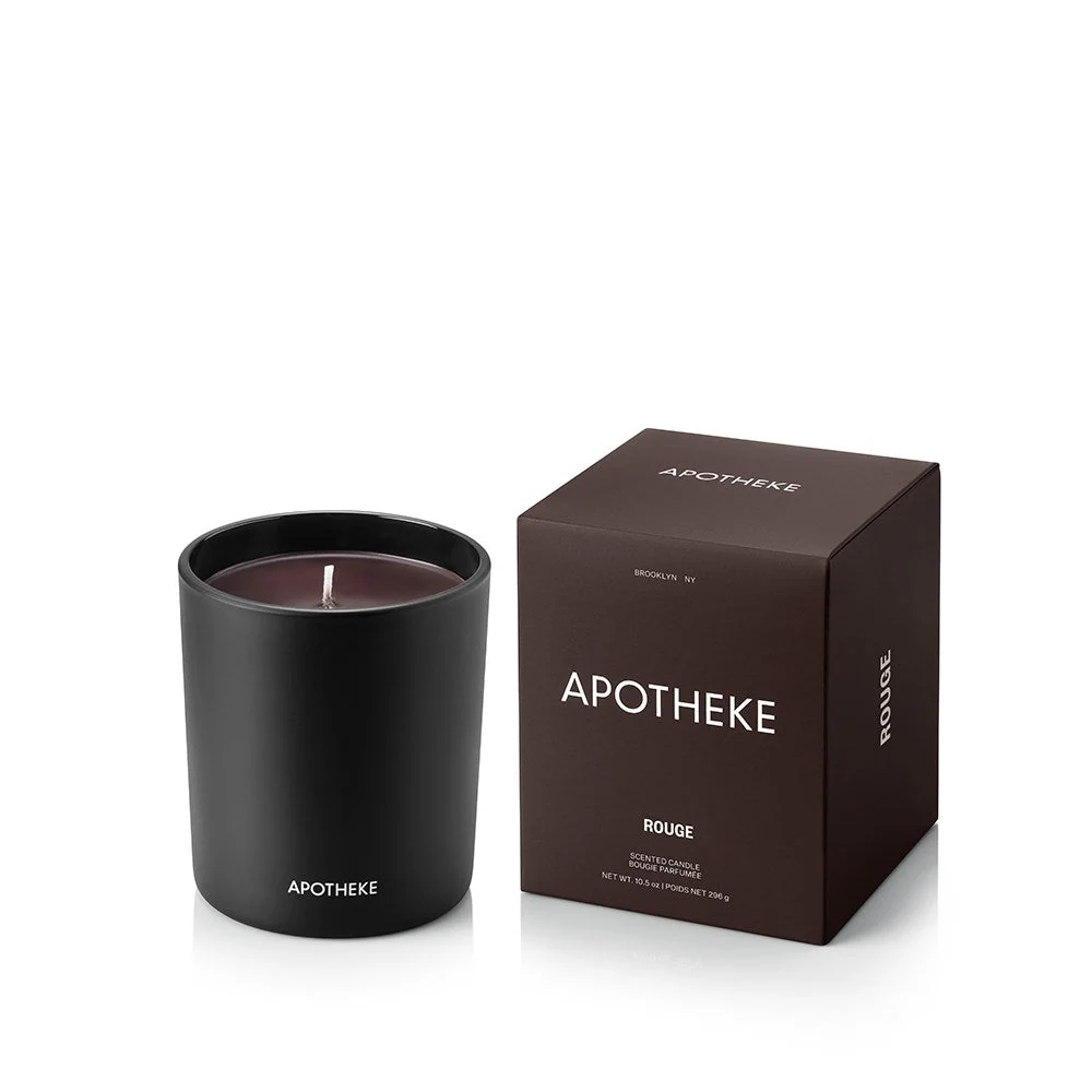Stylish Charcoal Rouge Classic Candle Convenient
