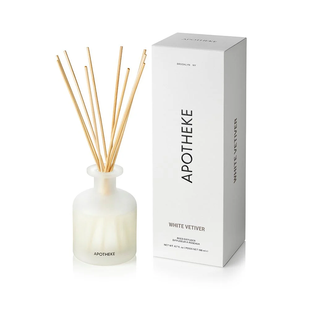 Elite White Vetiver Reed Diffuser Natural