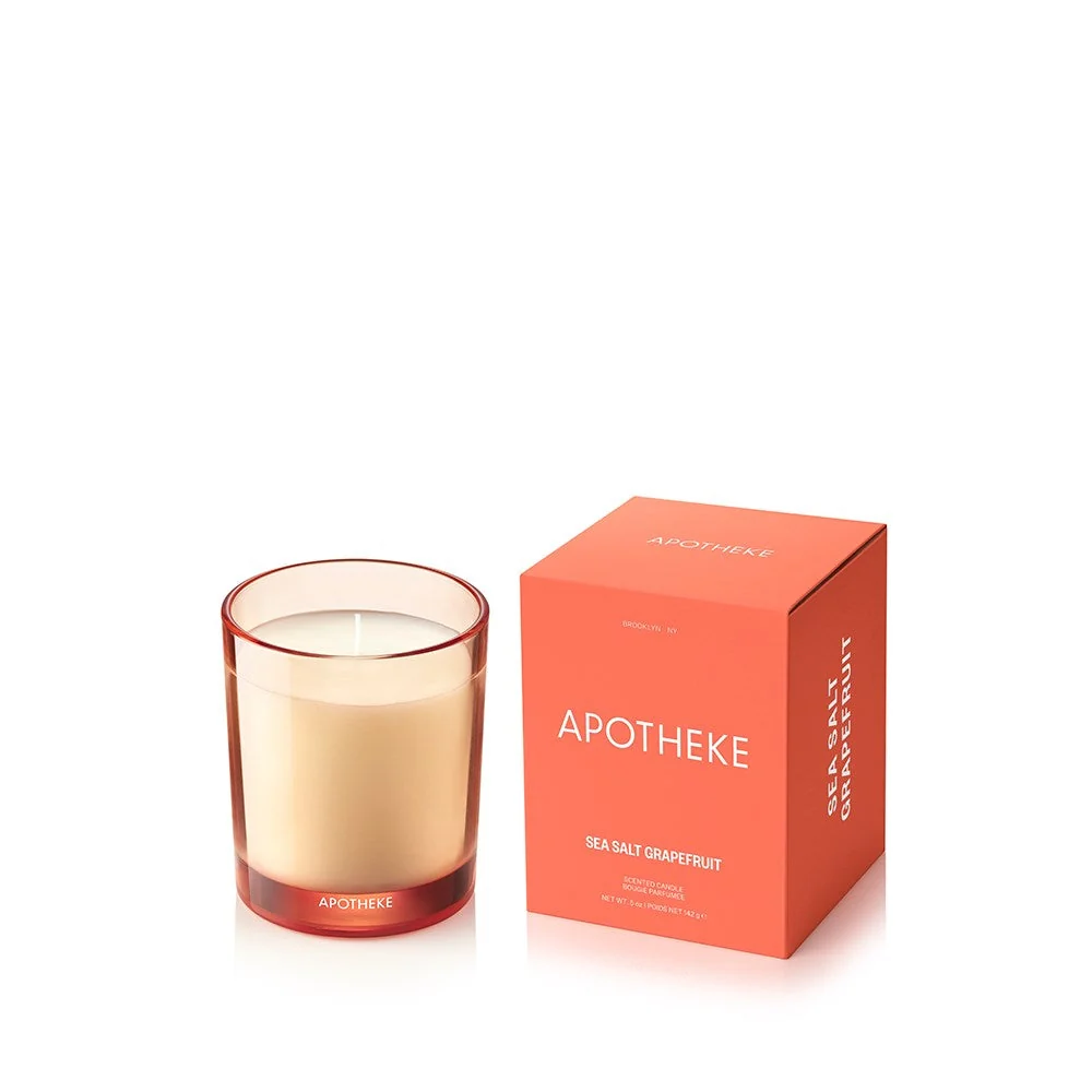 Lightweight Sea Salt Grapefruit Petite Candle Minimalist
