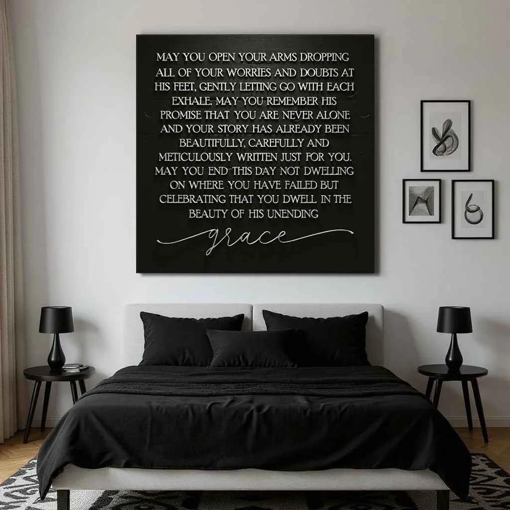 Secure Unending Grace Faith Sign III Expertly Made