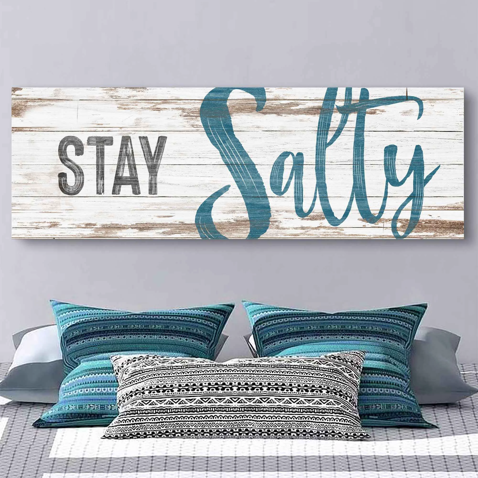 User-Friendly Stay Salty Coastal Sign VIII Refined