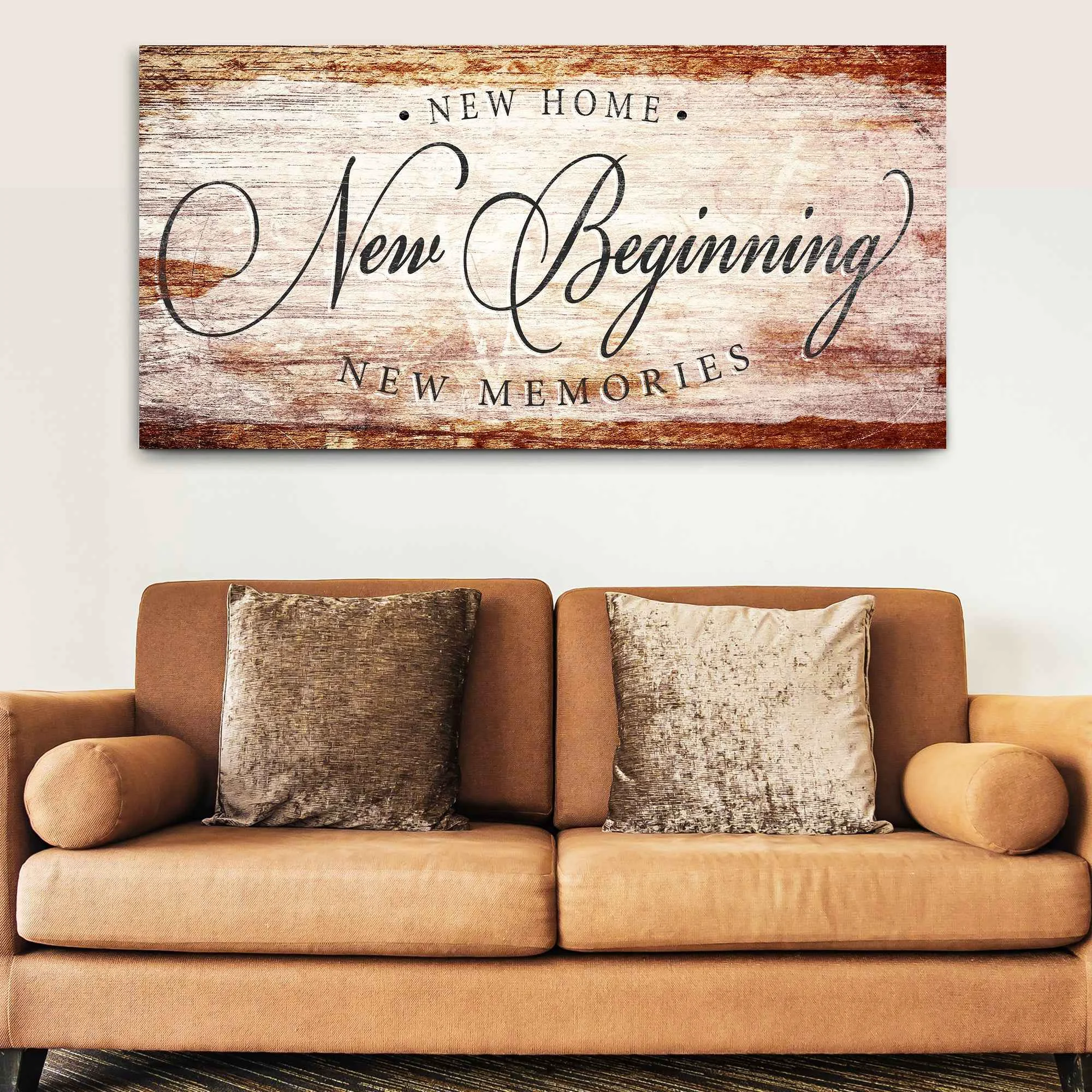 Smooth New Home New Beginning New Memories Sign IV Specialty