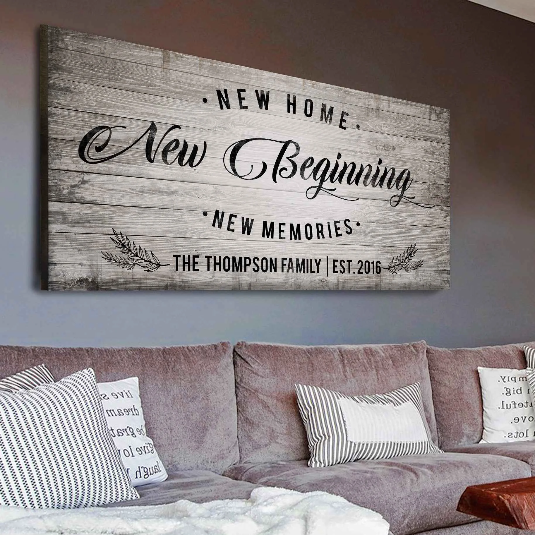 Smart New Home Sign Versatile