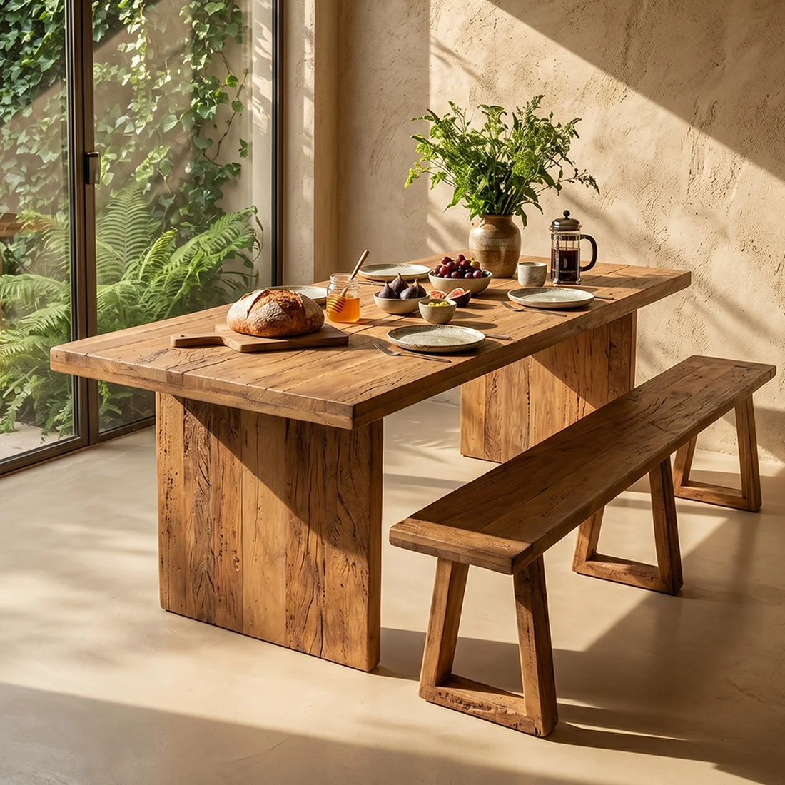 Top-Quality Farmwood Waterfall eettafel 240 cm Comfortable
