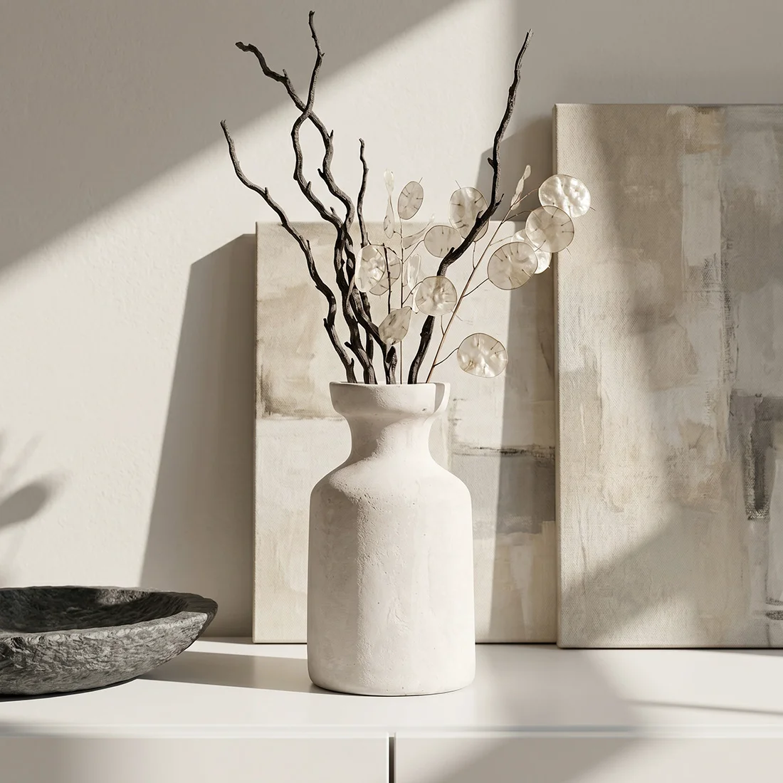 Soft Chalk vaas Rayaro Solid