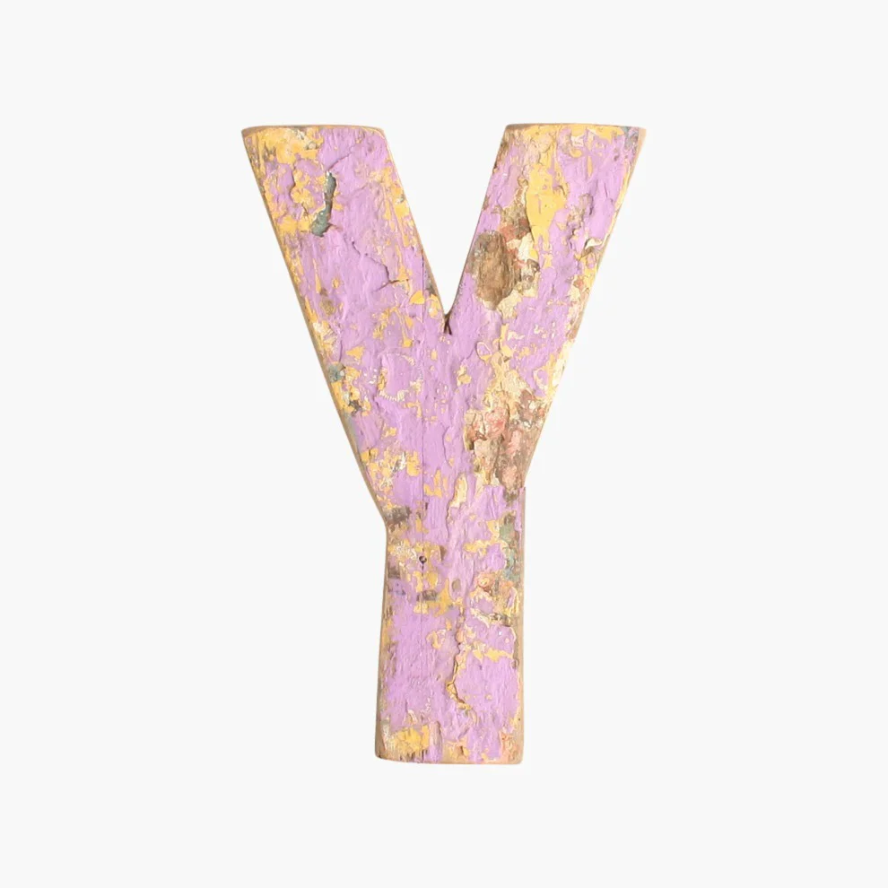 World-Class Boatwood letter Y Efficient