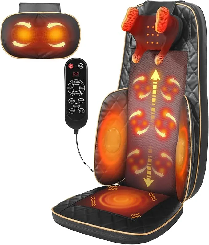 Excellent Neck and Back Massager with Heat Fine Crafted
