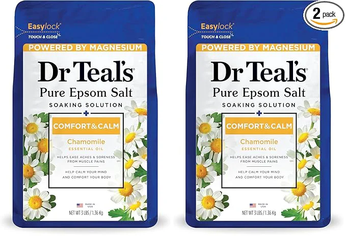 Modern Dr Teal's Epsom Salt Soaking Solution 48 Oz Original Design
