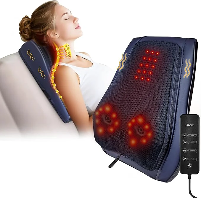 Consistent Joyset Back Massager for Back Pain Deep Tissue Shiatsu Lower Back Neck Massager Sophisticated