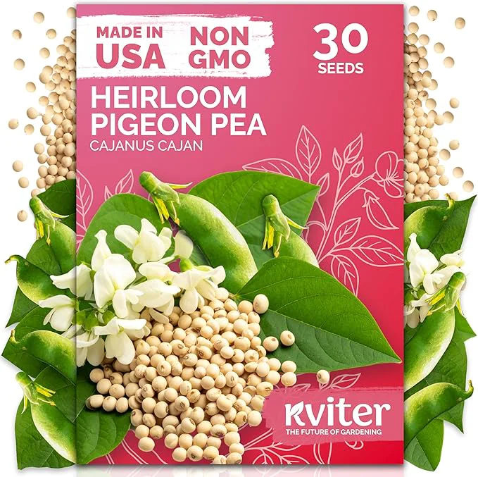 Recyclable KVITER 30 Guandules Pigeon Peas Seeds Efficient