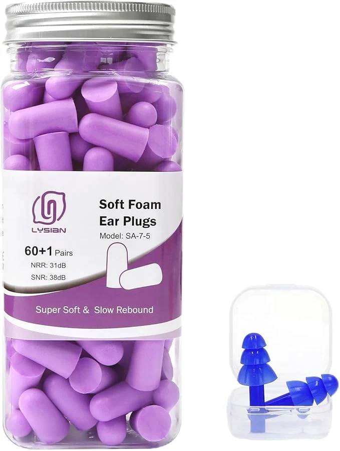 Specialty LYSIAN Ultra Soft Foam Earplugs Sleep Luxury