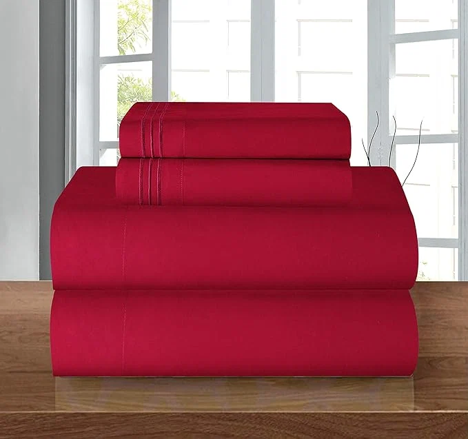 Easy-to-Use Elegant Comfort Luxury Soft 1500 Premier Egyptian 4-Piece Premium Hotel Quality Contemporary