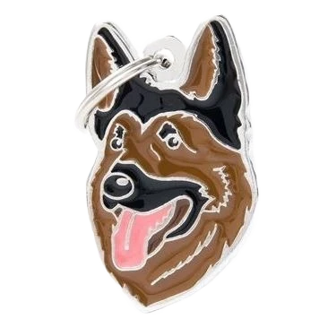 Elite MyFamily German Shepherd ID Tag Optimized