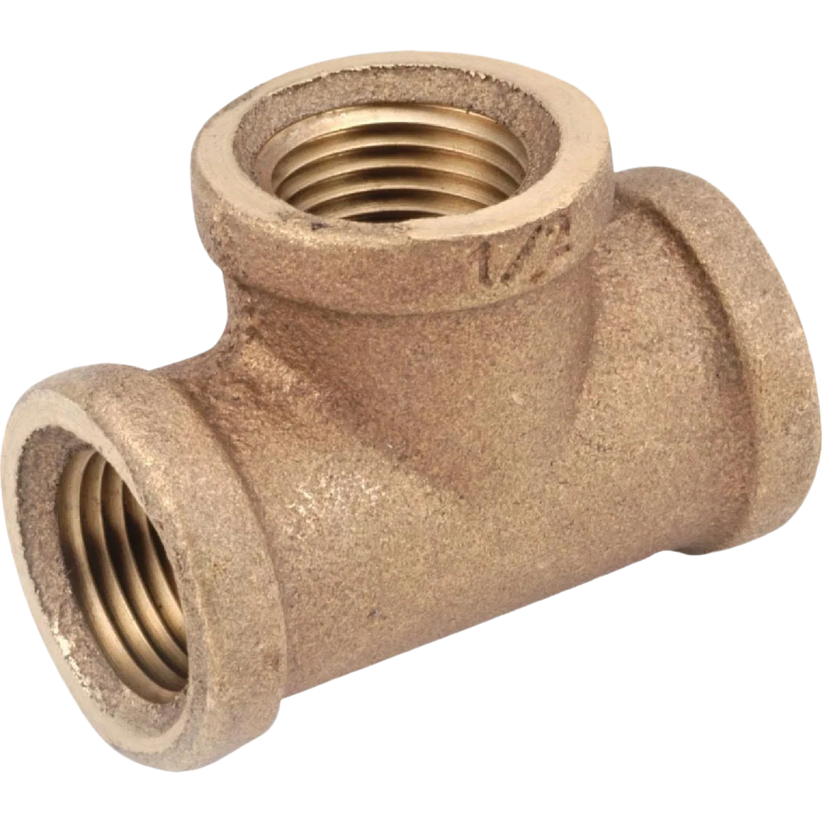 Pure Anderson Metals 1 In. Red Brass Threaded Tee Selected