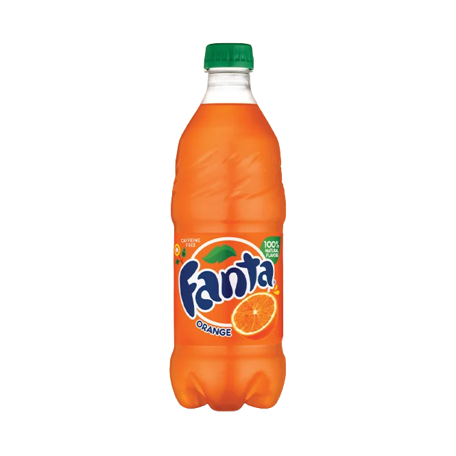Organic Fanta Orange Soda 20 oz. Long-Lasting