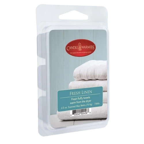 Premium Material Candle Warmers Fresh Linen Wax Melts 2.5 oz. Smooth