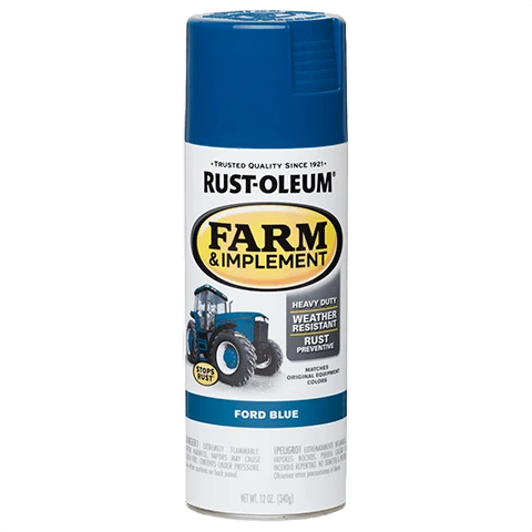 High-Performance Rust-Oleum Specialty Farm Implement Ford Blue Spray Paint 12 oz. Sophisticated