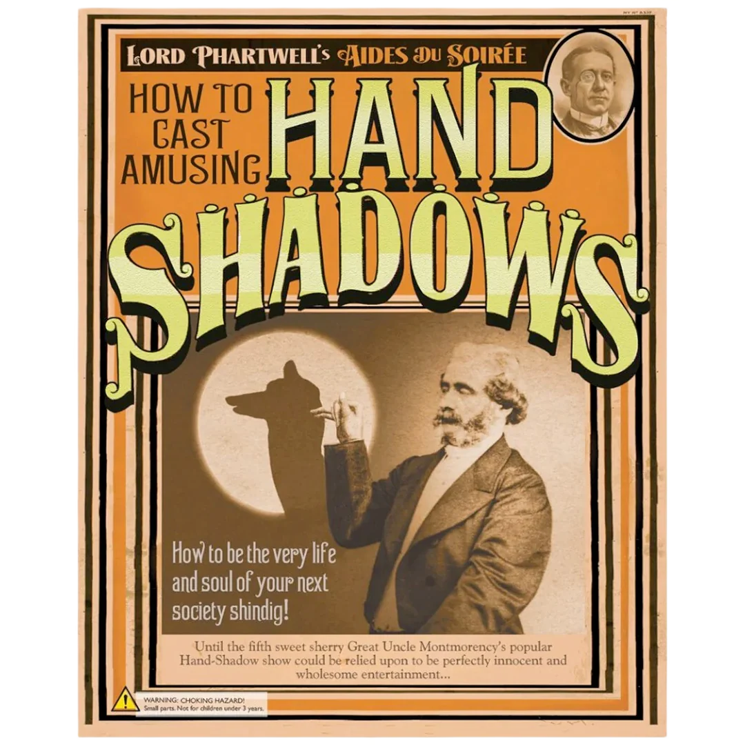 Superior House of Marbles Hand Shadow Cards Environmentally Friendly
