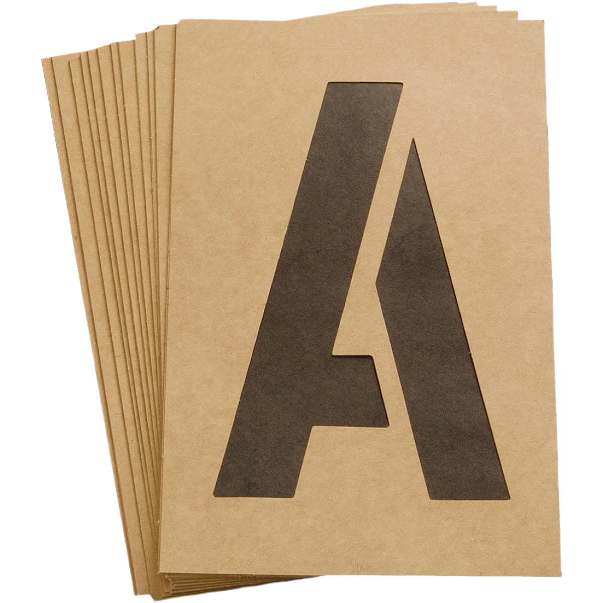 Easy-to-Use Hy-Ko 6 In. Number Letter and Symbol Stencil Set Green