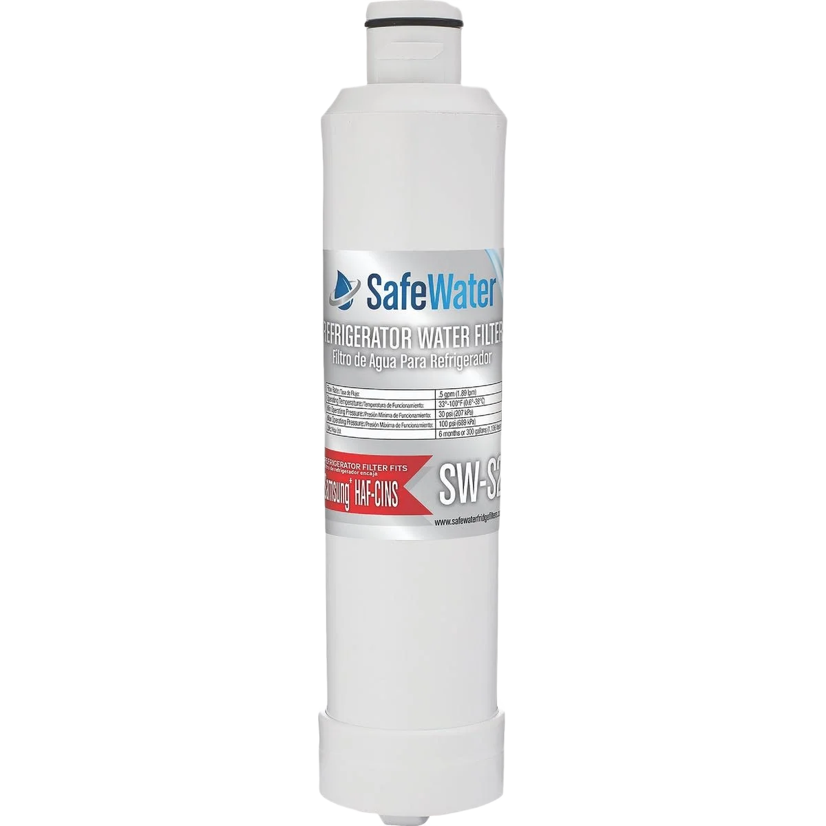 High-End SafeWater SW-S2 Samsung Refrigerator Water Filter User-Friendly