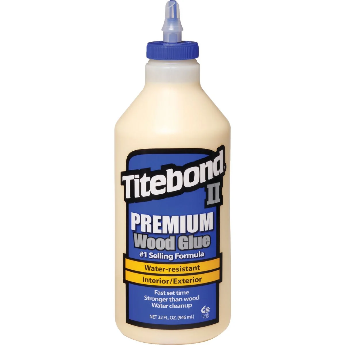 Selected Titebond II Premium Wood Glue. Quart Safe