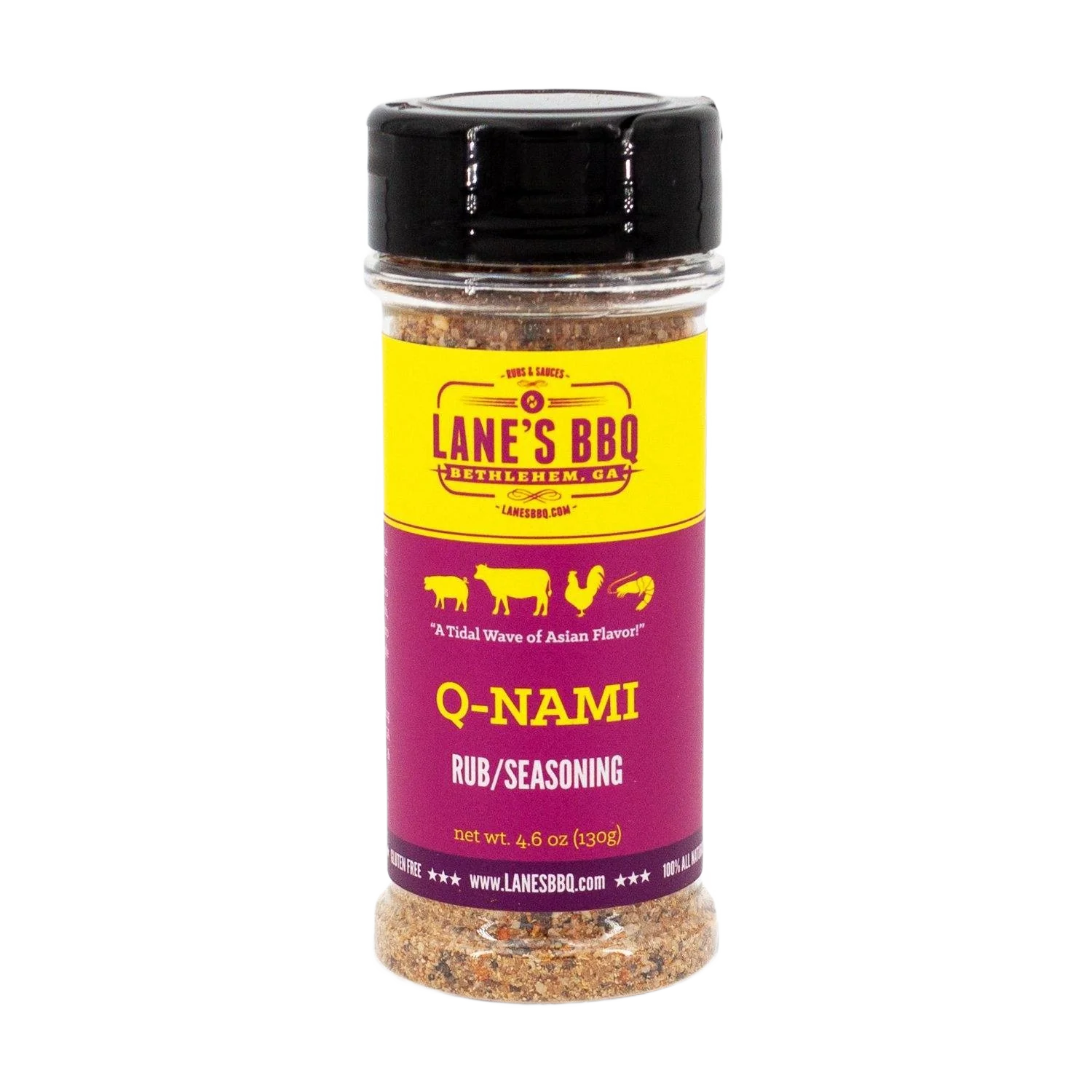 Smooth Lane's Q-NAMI Rub 4.6 oz. Recyclable