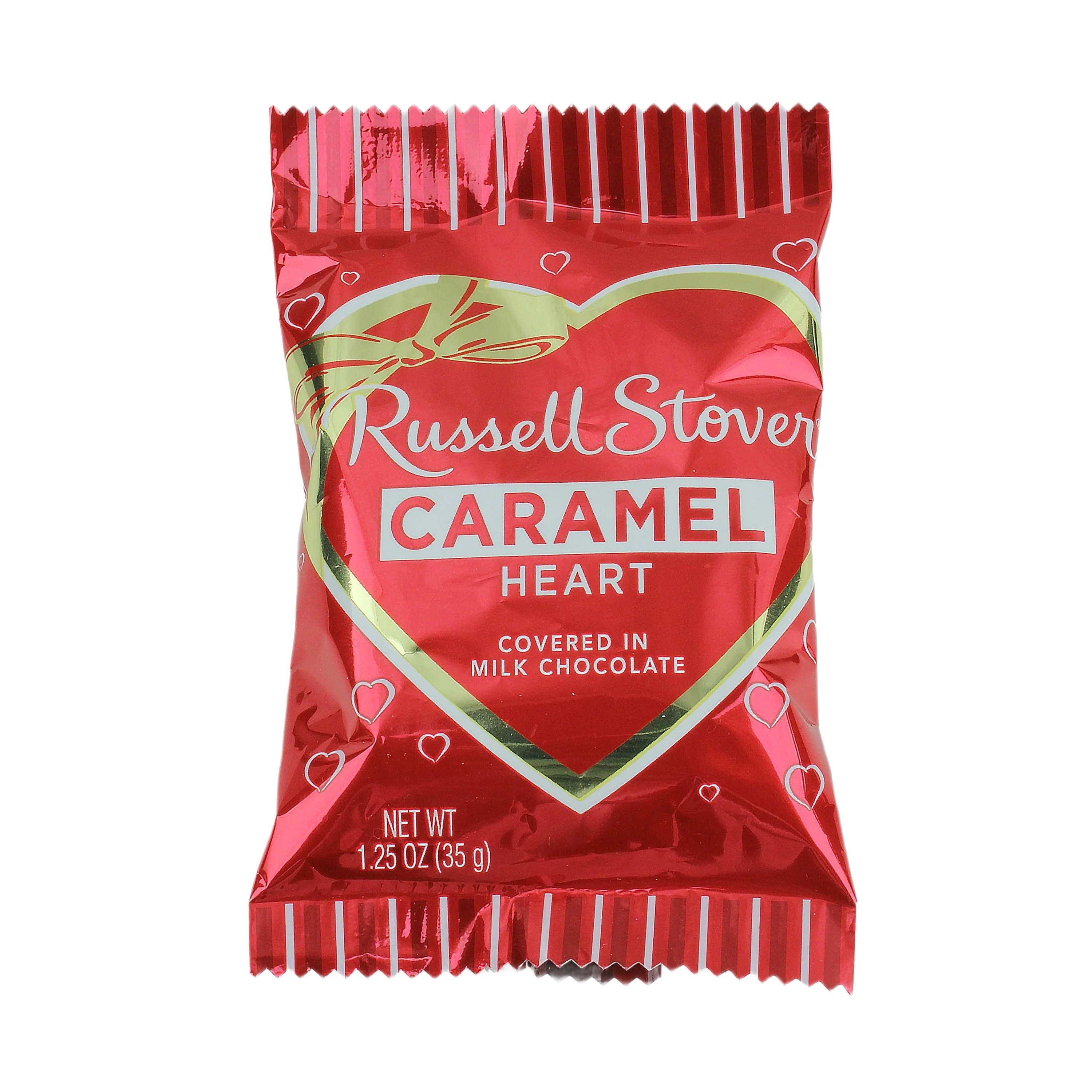 Convenient Russell Stover Milk Chocolate Caramel Heart Premium