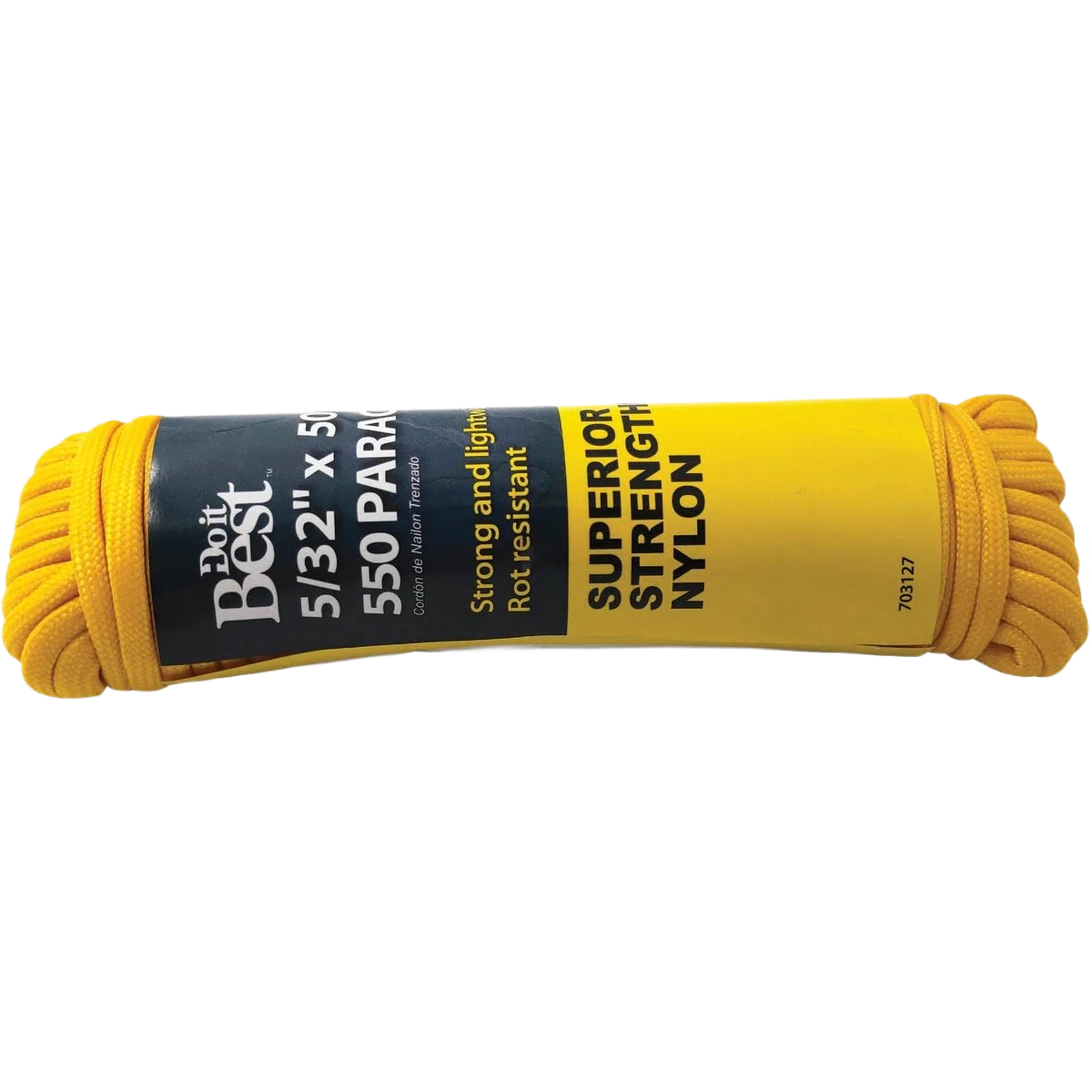 Clean Do it 50 ft. Yellow Nylon Paracord Classic