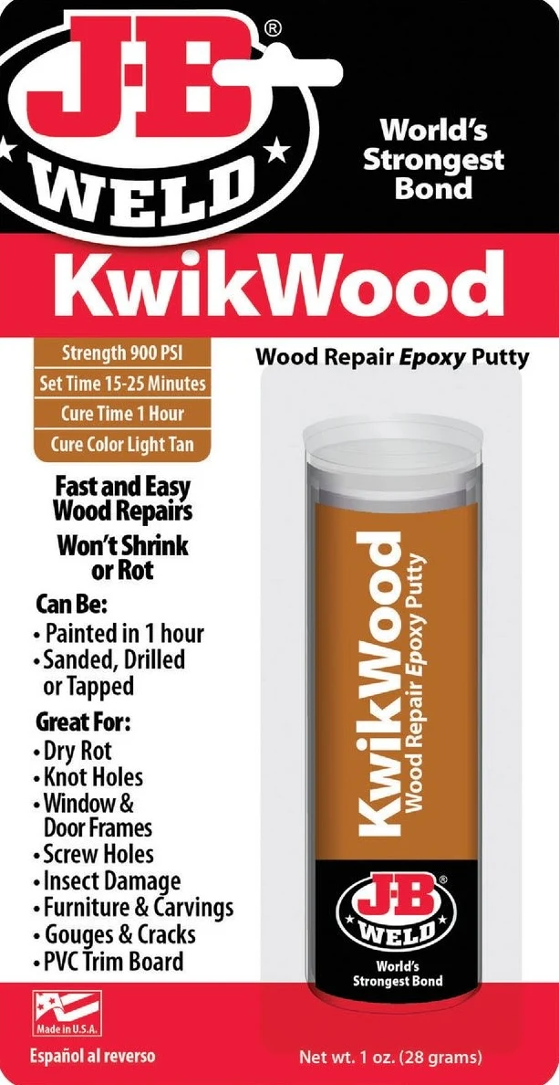 Innovative J-B Weld Kwikwood Epoxy 1 oz. First-Class