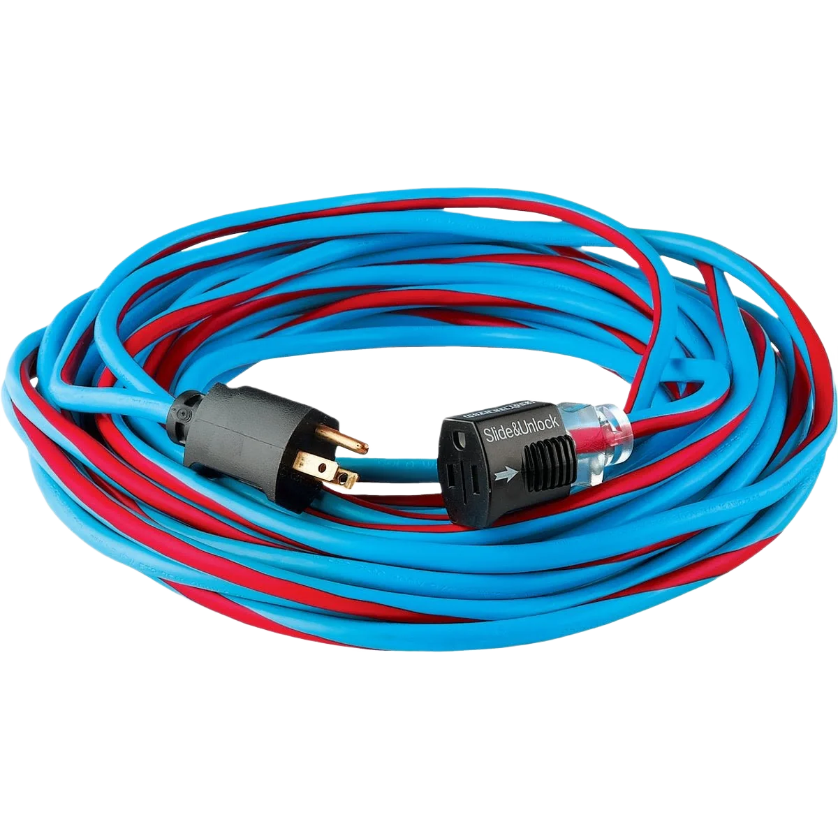 Classic Channellock Blue Red 14 3 Extension Cord 25 ft. Reliable