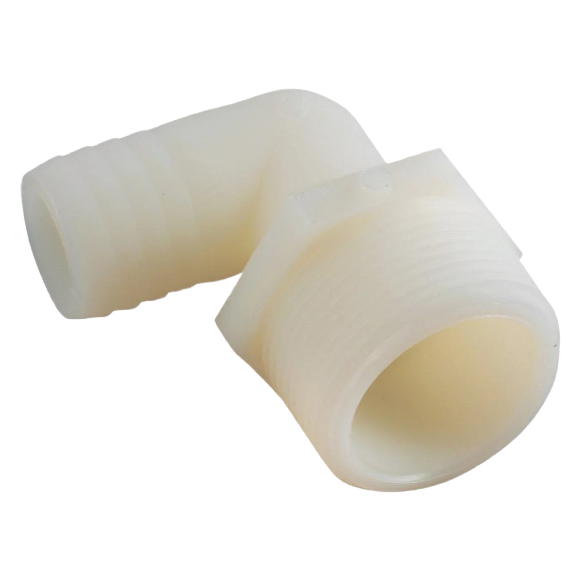 Prestigious Anderson Metals 90 Deg. Nylon Elbow 3 8 In. Barb x 1 4 In. MIP Durable