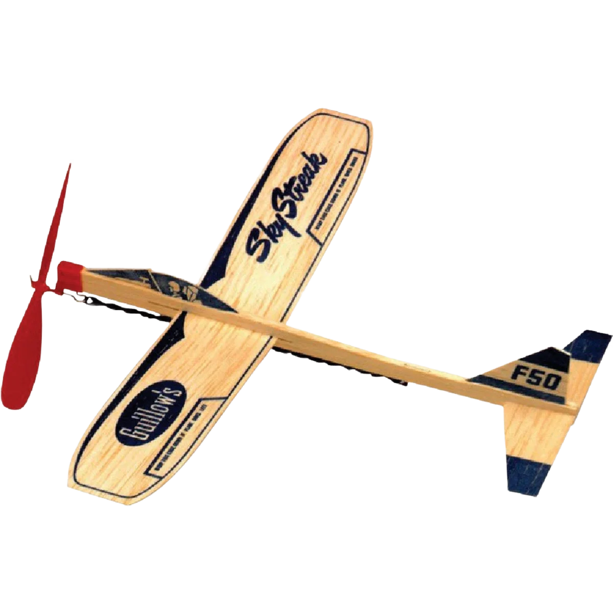 Smooth Guillow's Sky Streak Balsa Wood Glider Plane Trendy