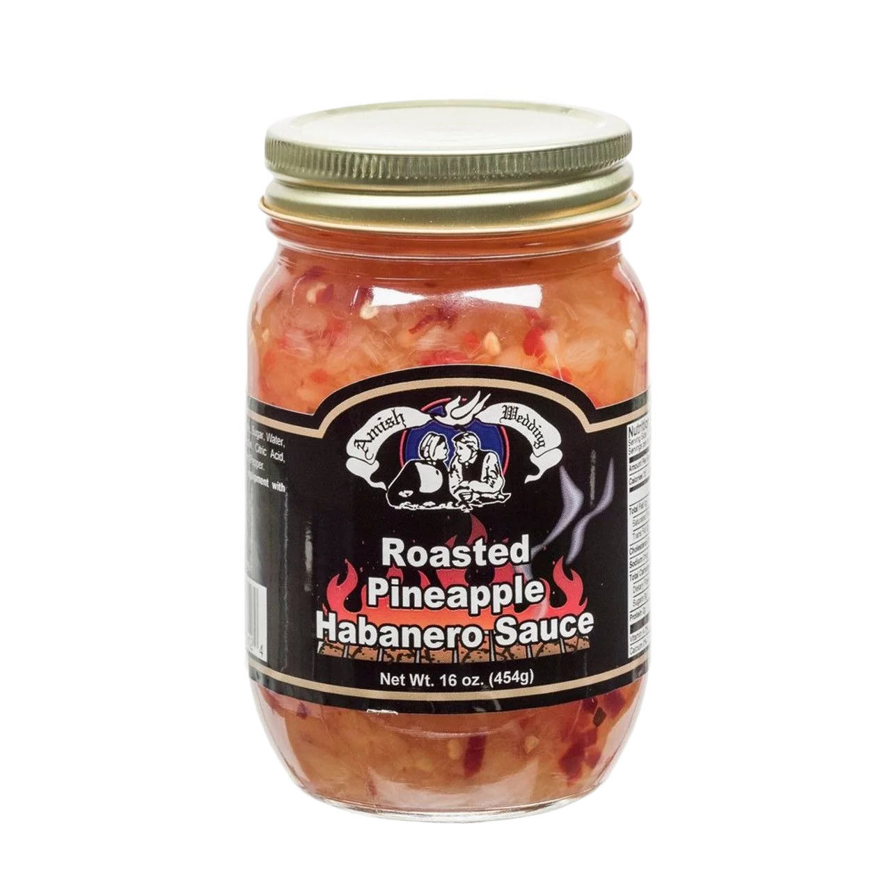 Elite Amish Wedding Roasted Pineapple Habanero Sauce 16 oz. Fashionable