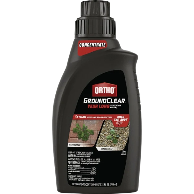 Verified Ortho GroundClear 1 Qt. Concentrate Year-Long Vegetation Killer Innovative