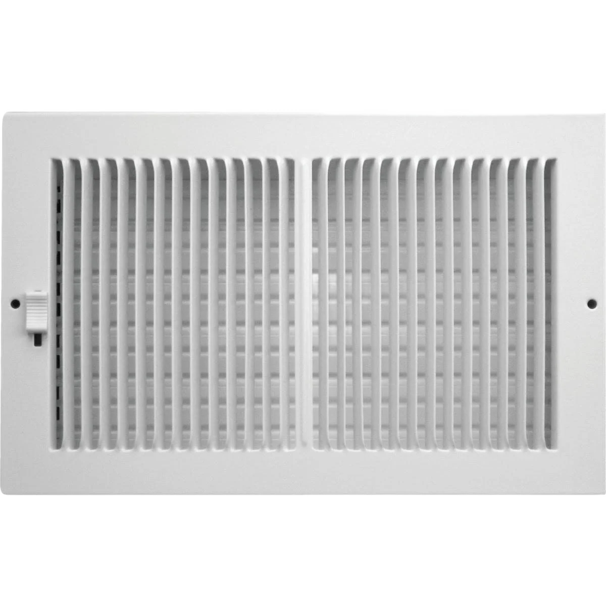 Official Accord Ventilation 6 in. x 10 in. Baseboard Register White Consistent