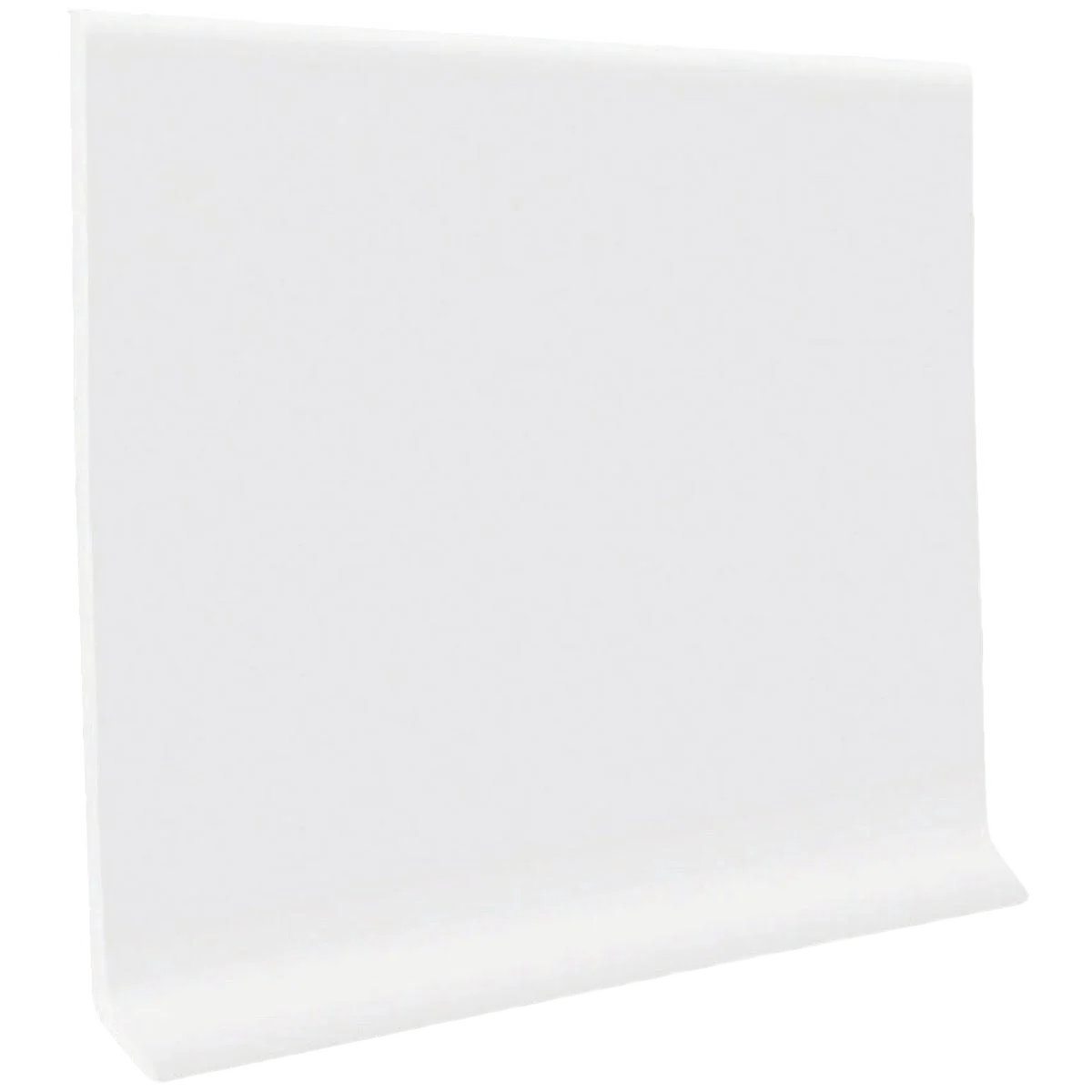 Safe Roppe Snow White Self-Stick Vinyl Wall Cove Base 2.5 in. x 4 ft. Relaxed